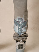 Angel Cuffed Jogger Stone Grey